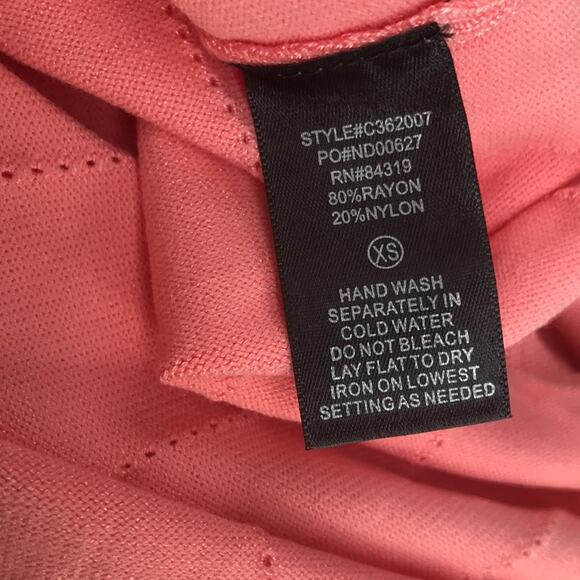 Devotion by Cyrus Pointelle Scallop Trim Tank XS - Picture 5 of 5